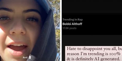 bobbie altof leak|Bobbi Althoff says she couldnt watch her graphic nude leak